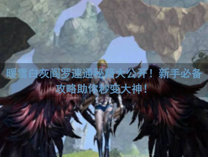 暖雪白灰阎罗速通秘籍大公开！新手必备攻略助你秒变大神！